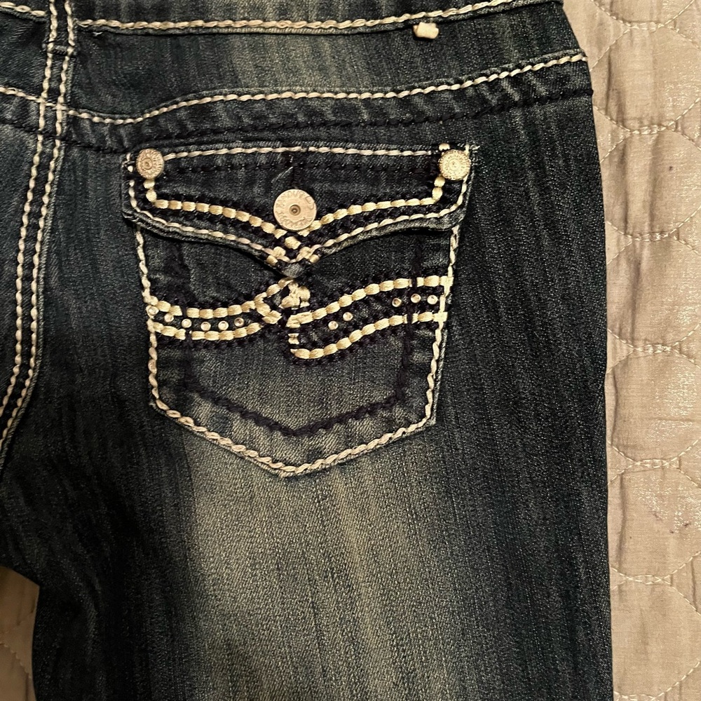 ALMOST FAMOUS~LOW RISE~SKINNY JEANS~7 - Picture 9 of 12